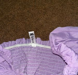 Purple Mid Length Dress