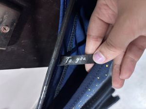 Cute Navy Polka Dot Top