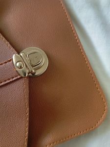 Tan Brown Stylish Sling Bag