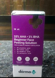 The Derma Co Face Peeling Solution