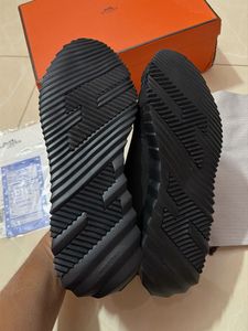 Hermes Bouncing Black Sneakers