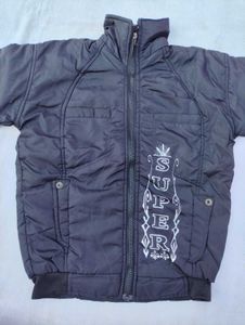 1 Black Stylish Jacket For Boys