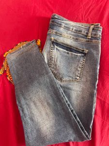 Blue &amp;. Charcoal Colour Denim Jeans