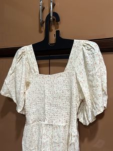 Floral Smocked Top