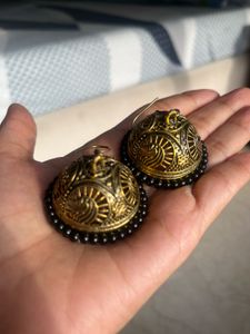 Jhumka Earrings, Unused
