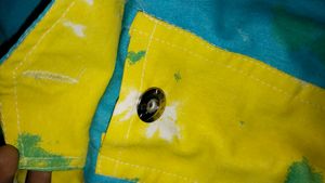 Baesd Tie&amp;Dye Denim Jacket💛💙✨