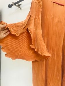 Western Top With Flared Sleeves