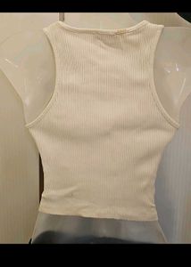 Floral Embroidered Corset Crop Top