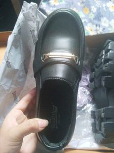 Black Platform Loafers