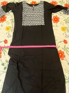 Elegant Black Kurta