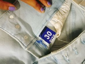 Light Blue Branded Jeans Women