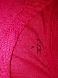 Zudio M Size Rosepink Crop top