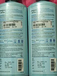 Pack Of 4, Shampoo, Neem Comb , Scalp Massager