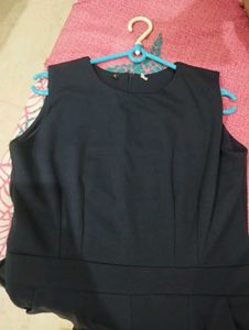 Blue Jumpsuit With Pockets