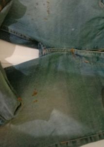 Lee Used Jeans Size 30 Waist. Slight Rust.
