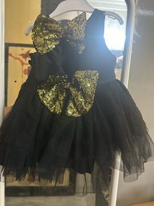 Black Baby Party Wear Frock