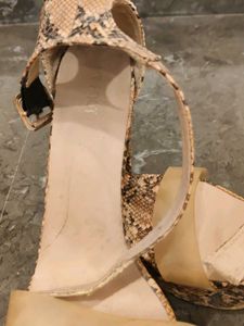 Snakeskin Heels
