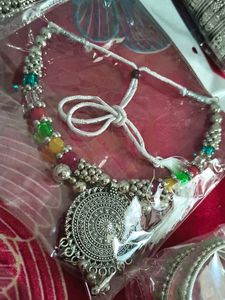 Oxidised Jwellery Set