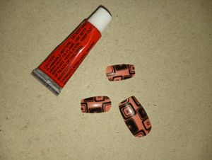 Fack Nails Set With Glue