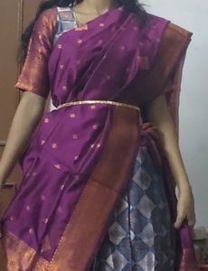Silk HALF SAREE