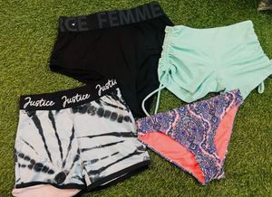 Girls' Assorted Shorts Bundle Xs Size