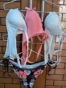 Combo Of Four Imported Fabric Bra
