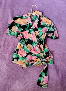New Korean Wrap Around Top