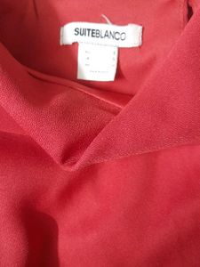 RED Highneck Dress