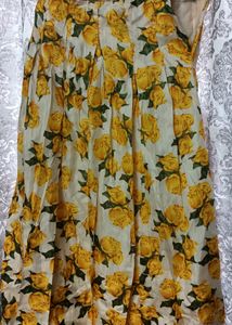 Floral Print Skirt