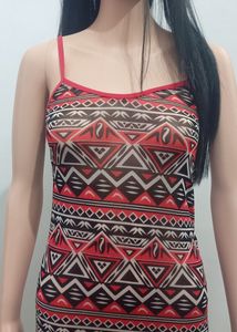 Vintage Aztec/Tribal Printed Dress