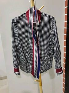Elegant Formal Checked Shirt