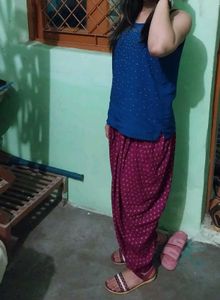 Blue And Pink Co-ord Set