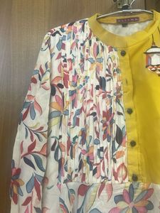 Floral Print Kurta