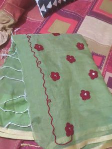Green Saree