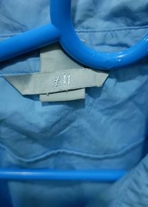 Blue Cotton Shirt