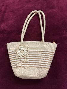 Striped Tote Bag