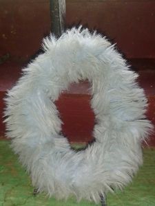 Feather Blue Colour Crutches Or Buns