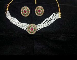 Vintage Style Necklace &amp; Earring Set