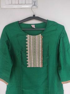 Green Kurta