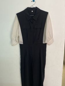 Boho Print Dress amd koreal jumpsuit combo offer