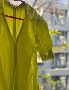 Zara Neon A Line Dress