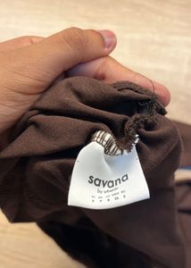 Brown Halter Top