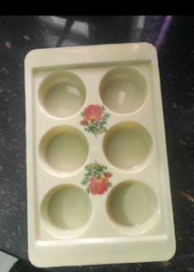 Glass & Cup & Eggs Tray