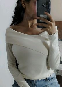Strechable White Top