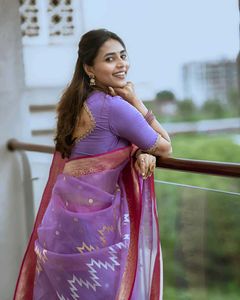 New women banarasi soft silk saree