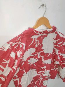 Floral Print Crop Top