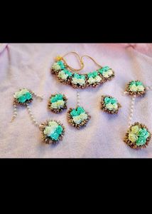Haldi/mehendi flower set💚💛