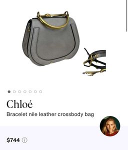 chloe bracelet Nile leather crossbody bag