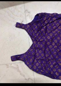 Purple Printed pjami suit
