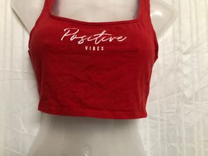 Terranova Red Crop Top